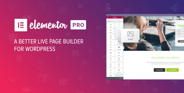 Elementor Pro Nulled – WordPress Page Builder Plugin – Template Kits