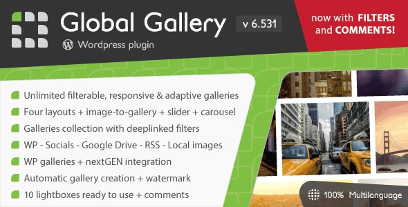 Global Gallery 8.4.1 – WordPress Responsive Gallery