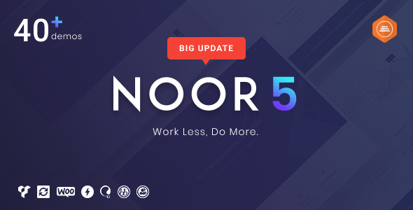 Noor 5.9.3 Nulled – Minimal Multi-Purpose WordPress Theme