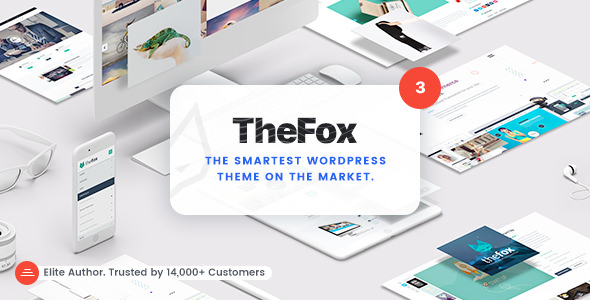 TheFox 3.9.33 Nulled – Responsive Multi-Purpose WordPress Theme