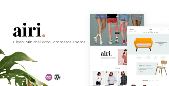 Airi 1.2.1 – Clean, Minimal WooCommerce Theme