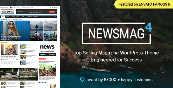 Newsmag 5.0 Nulled - Newspaper & Magazine WordPress Theme