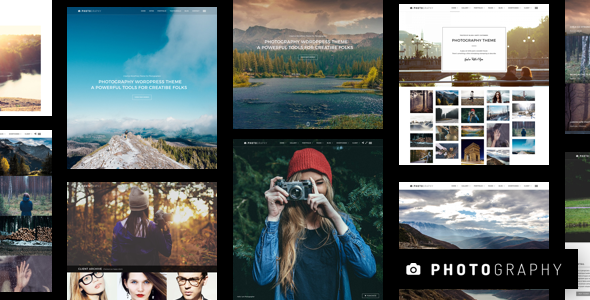 Photography 7.3.3 Nulled – Responsive Photography WordPress Theme