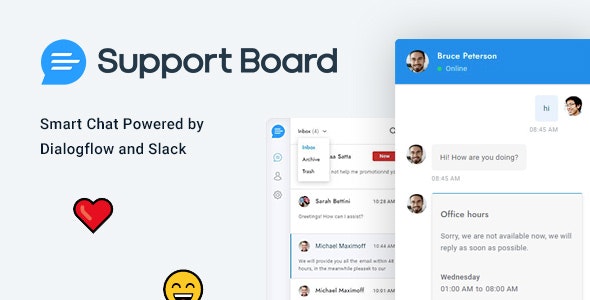 Chat – Support Board 3.6.0 – WordPress Chat Plugin