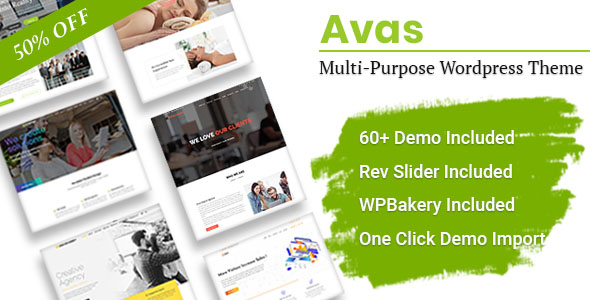 Avas 6.3.13 Nulled – Multi-Purpose Elementor WordPress Theme