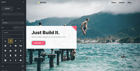 Bricks 1.4.0.2 Nulled – Visual Site Builder for WordPress