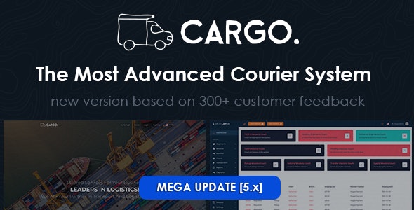 Cargo Pro 5.3.0 Nulled - Courier System PHP Scripts