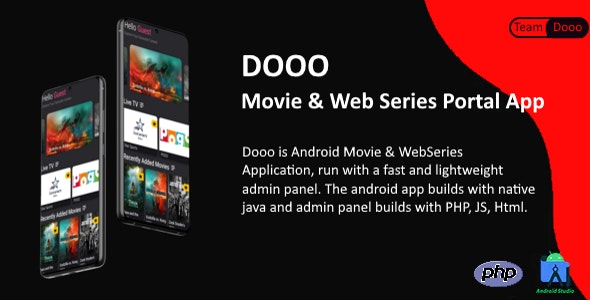 Dooo 1.6.0 – Movie & Web Series Portal App