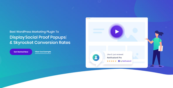 NotificationX Pro 3.1.3 – WordPress Marketing Plugin
