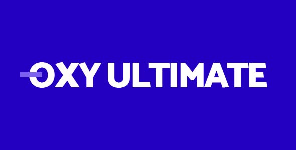 Oxy Ultimate 1.5.6 Nulled + Woo 1.4.17 – Plugin for Oxygen Builder
