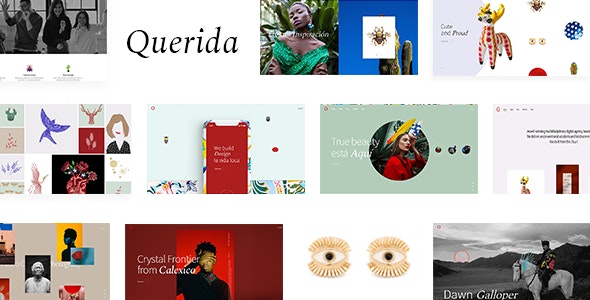 Querida 1.1.1 Nulled - Creative Agency Theme
