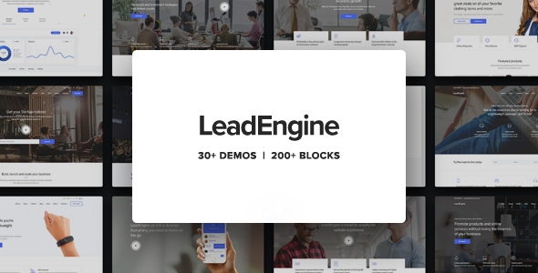 LeadEngine 4.0.0 Nulled – Multi-Purpose WordPress Theme