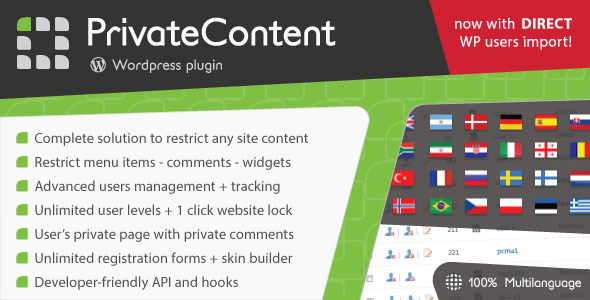 PrivateContent 8.7.2 – Multilevel Content WordPress Plugin