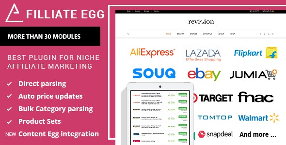 Affiliate Egg 10.4.0 Nulled – Niche Affiliate Marketing WordPress Plugin