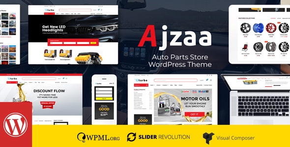 Ajzaa 3.1 – Auto Parts Store WordPress Theme