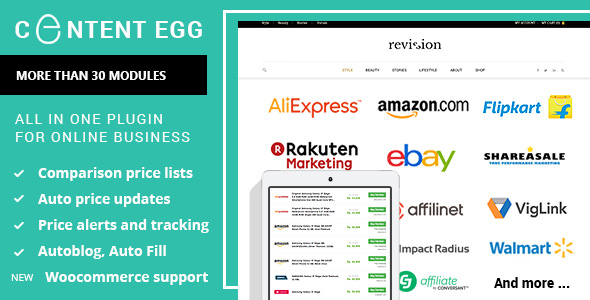 Content Egg 11.7.1 Nulled – All In Nne Plugin for Affiliate, Price Comparison, Deal sites