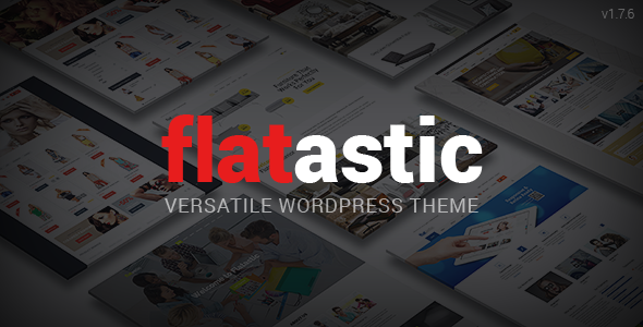 Flatastic 1.8.8 – Versatile Multi Vendor WordPress Theme