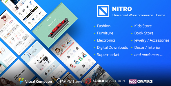 Nitro 1.7.9 Nulled – Universal WooCommerce Theme from Ecommerce