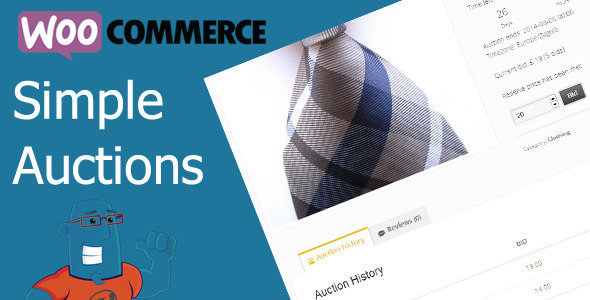 WooCommerce Simple Auctions 2.1.1 – WordPress Auctions