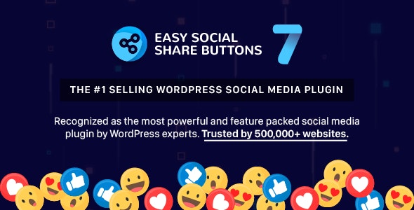 Easy Social Share Buttons for WordPress 8.7 Nulled