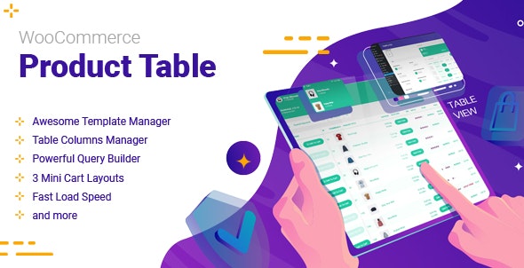 WooCommerce Product Table 2.6.8