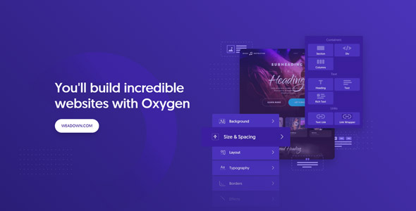 Oxygen 4.4.0 Nulled – The Ultimate Visual Site Builder