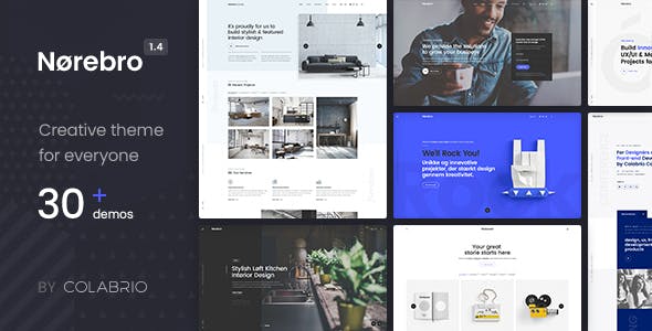 Norebro 1.5.9 – Creative Multipurpose WordPress Theme