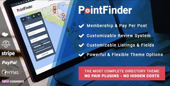 Point Finder 2.0.2 Nulled – Directory & Listing WordPress Theme