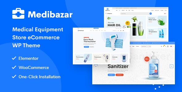 Medibazar 1.8.1 Nulled – Medical WooCommerce Theme