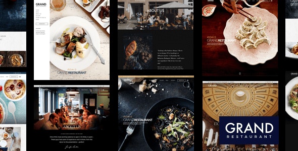 Grand Restaurant 6.7.3 Nulled – WordPress Theme