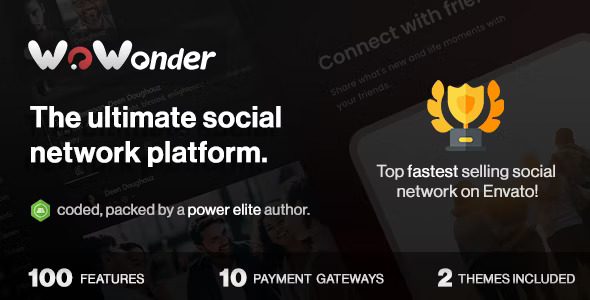 WoWonder 4.1.4 Nulled – The Ultimate PHP Social Network