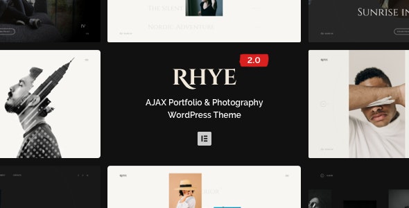 Rhye 3.2.3 – AJAX Portfolio WordPress Theme