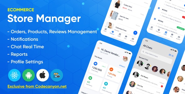 Store Manager 2.2.1- React Native Application for WordPress Woocomerce