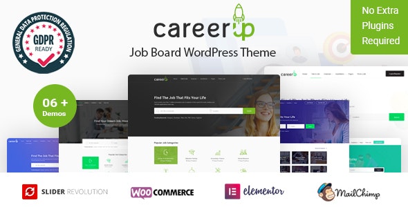CareerUp 2.3.30 – Job Board WordPress Theme