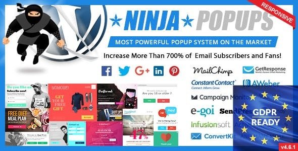 Ninja Popups 4.7.7 – Popup Plugin for WordPress