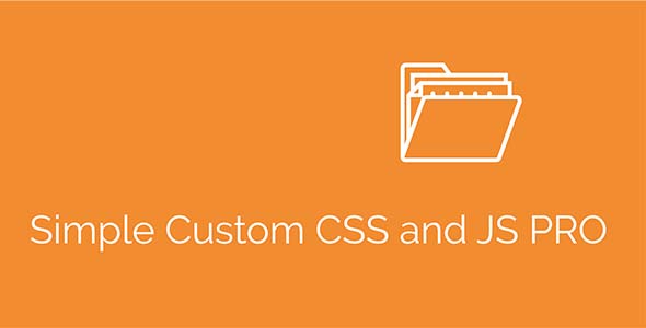 Simple Custom CSS and JS Pro 4.28 – WordPress Plugin