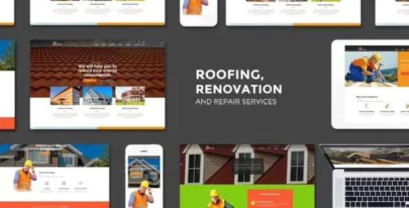Roofing 3.3 – Renovation & Repair Service WordPress Theme