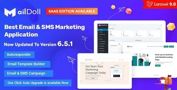 Maildoll 6.5.3 – Email Marketing & SMS Marketing SaaS Application