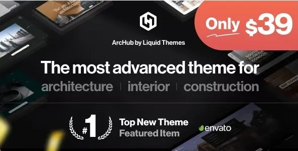 ArcHub 1.2.1 Nulled – Architecture and Interior Design WordPress Theme