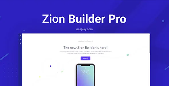 Zion Builder Pro 3.6.2 – WordPress Page Builder