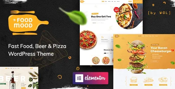 Foodmood 1.2.5 Nulled – Cafe & Delivery WordPress Theme