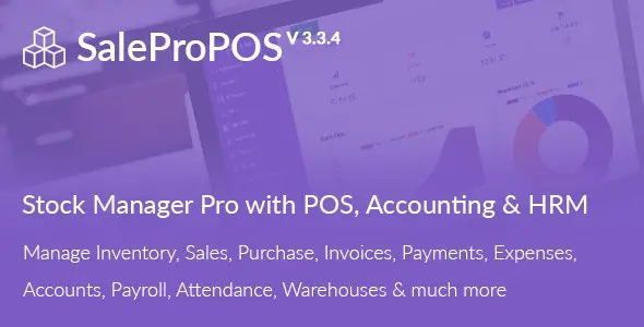 SalePro 3.7.0 Nulled – Inventory Management System with POS, HRM, Accounting