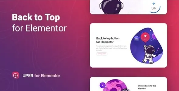 Uper 1.0.4 – Back to Top Button for Elementor