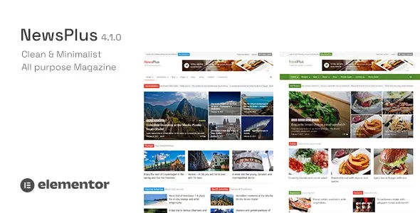 NewsPlus 4.1.0 – News and Magazine WordPress theme