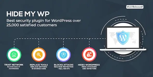 Hide My WP 6.2.9 Nulled – Amazing Security Plugin for WordPress