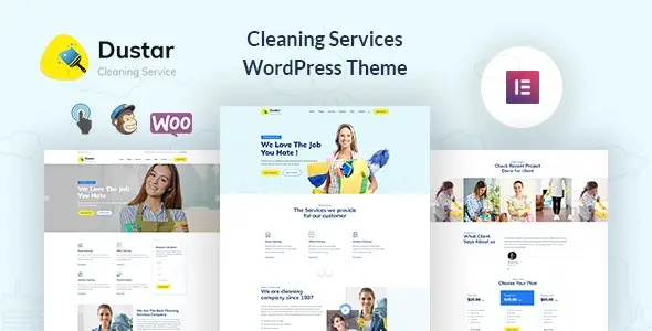 Dustar 1.0.4 – Cleaning Services WordPress Theme