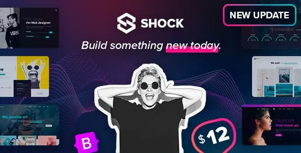 Shock 1.0.1 – Creative Multipurpose Bootstrap 5 Template