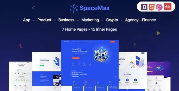 SpaceMax 1.0.0 – Multipurpose HTML Template