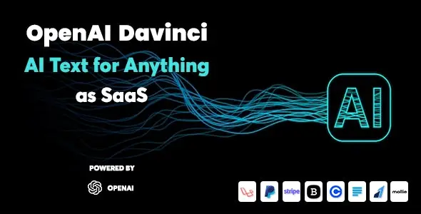 OpenAI Davinci 1.3.0 Nulled – AI Writing Assistant and Content Creator as SaaS