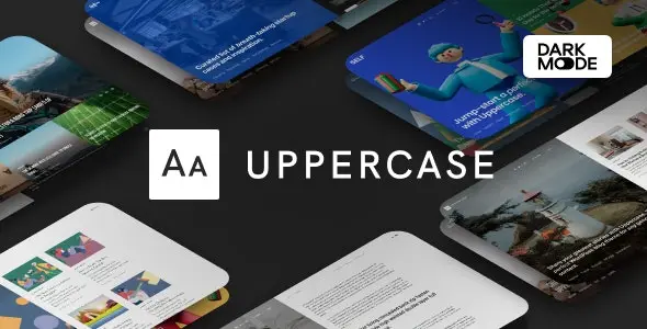 Uppercase 1.1.6 – WordPress Blog Theme with Dark Mode